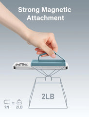 Magnetic Wireless Power Bank, Ultra-Thin 5000mAh Portable Charger Power Bank