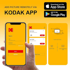KODAK Digital Picture Frame, 32G10.1 Inch WiFi Digital Photo Frame 1280x800 HD IPS Touch Screen, Auto-Rotate, Share Photos and Videos via KODAK App, for Friends and Family