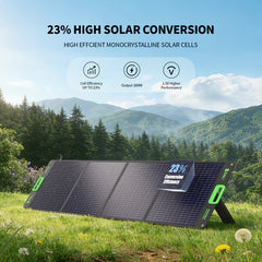 EBL 200W Portable Solar Panel