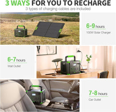 EBL Portable Power Station 500W