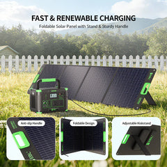 EBL 200W Portable Solar Panel