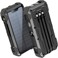 Power Bank Portable Charger 42800mAh Built in 4 Cables