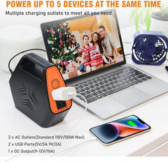 Power Bank with AC Outlet 26400mAh Battery Pack 97Wh Portable Charger