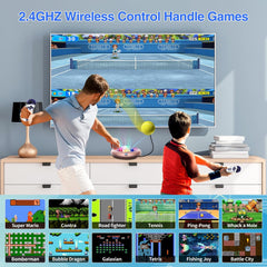 Dance Mat for Kids and Adults, Anti-Slip Wireless Electronic Dance Pad for TV, Wrinkle-Free, Soft & Cozy Playmat for Exercise & Games, Smart Camera & 2 Controllers, Gift idea(Classic Snowflake)