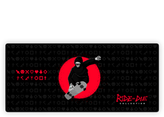 Ride or Die - Deskpad XL Black