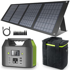 R150 150W Small Solar Generator with 40W Solar Panel 42000mAh