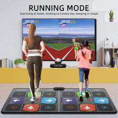 Dance Mat for Adults and Kids, Double User Wireless Dance Pad Game for TV, Plug and Play Electronic Dance Mats with Smart Camera, Exercise Dancing Mat for Family Games, Birthday Gifts Ideas