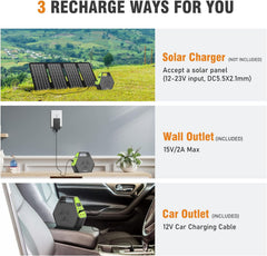 Power Bank with AC Outlet 26400mAh Battery Pack 97Wh Portable Charger