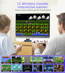 Dance Mat for Kids and Adults - Double User Wireless Dancing Mat, Exercise & Fitness Dance Step Pad Game for TV, Musical Electronic Dance Mats with HD Camera, Gift for Girls & Boys Ages 6+