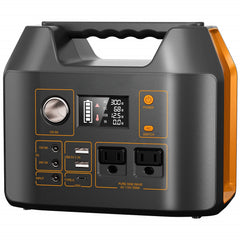 Solar Generator 300W Portable Power Station 296Wh Lithium Battery Backup 80000mAh