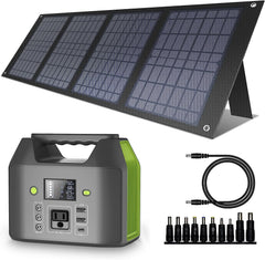 R150 150W Small Solar Generator with 40W Solar Panel 42000mAh