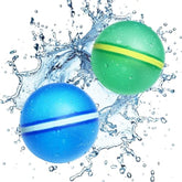Reusable Water Balloons For Kids - Summer Pool Party Game Water Ball (11)