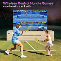 Dance Mat for Adults and Kids, Double/Single Wireless Dance Pad Game for TV, Plug and Play Electronic Dance Mats with Smart Camera, Exercise Dancing Game for Family, Birthday Gifts Ideas