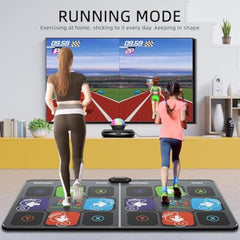 Dance Mat for Adults and Kids, Double/Single Wireless Dance Pad Game for TV, Plug and Play Electronic Dance Mats with Smart Camera, Exercise Dancing Game for Family, Birthday Gifts Ideas