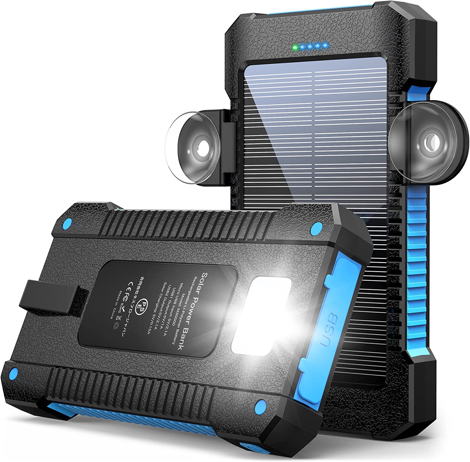 MetFut Solar Power Bank 38800mAh Solar Charger