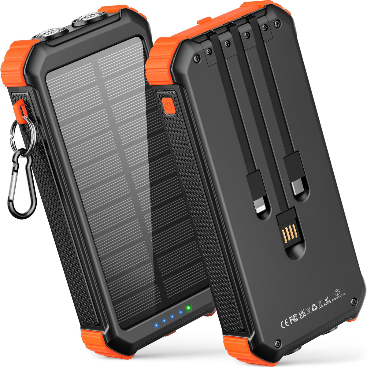 M40000 Solar Power Bank, 45800mAh Portable Charger