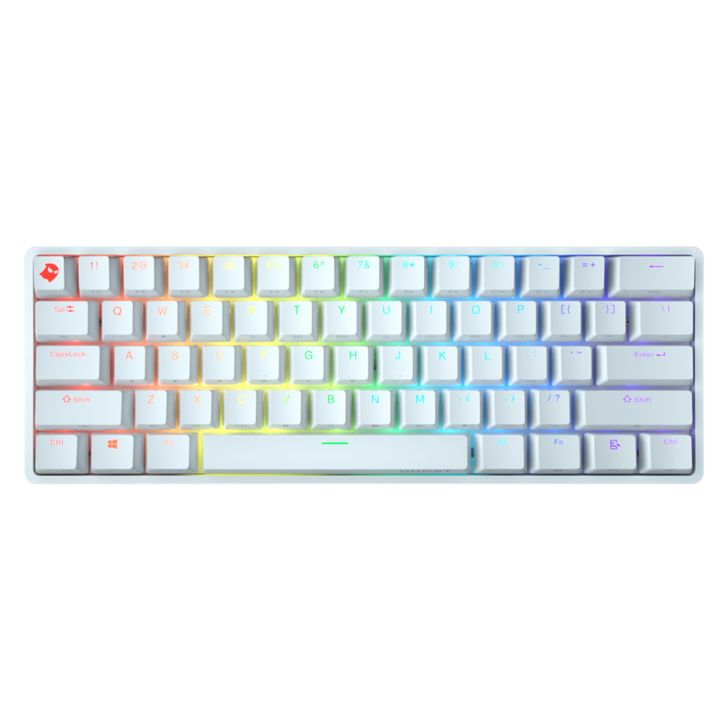 Ghost K1 Wireless Mechanical Keyboard - White