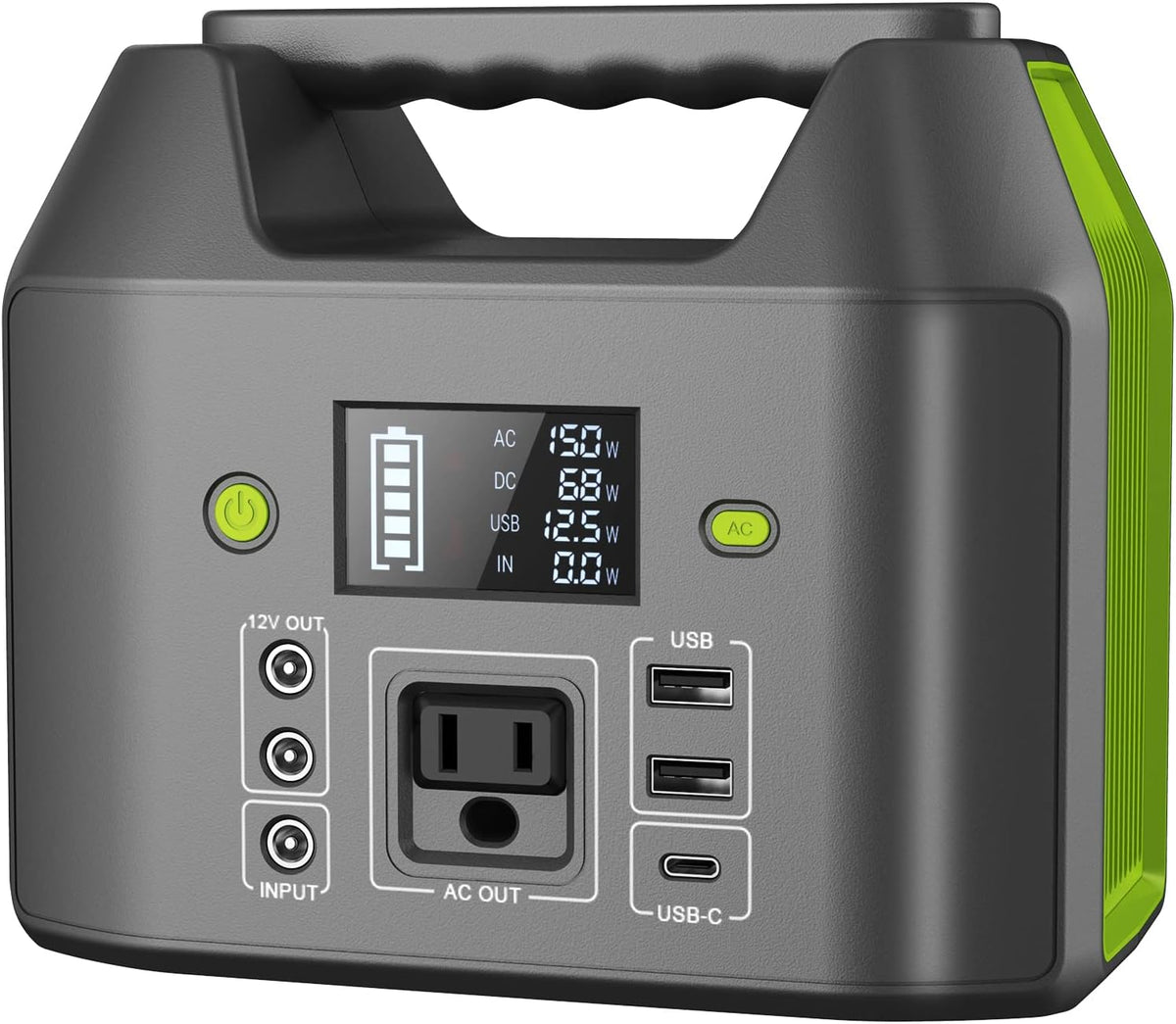 EnginStar Portable Power Station 150W 155Wh Power Bank