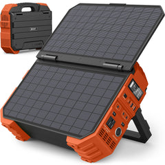 BROWEY C600 – Portable Power Station with Solar Panel