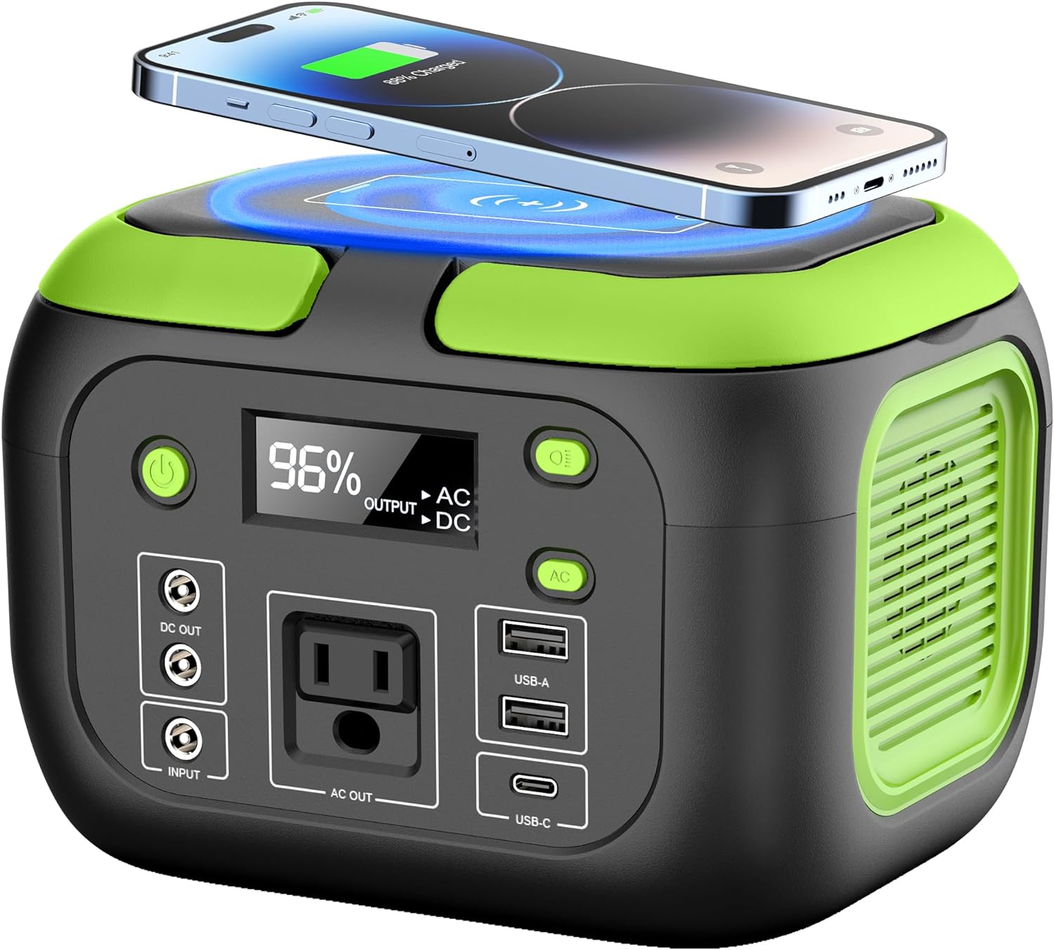 SinKeu 200W Portable Power Station with AC Outlet 155Wh Power Station