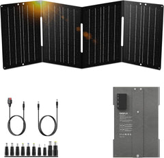 Portable Foldable 60W Solar Panel Charger for Outdoor Camping Solar Battery