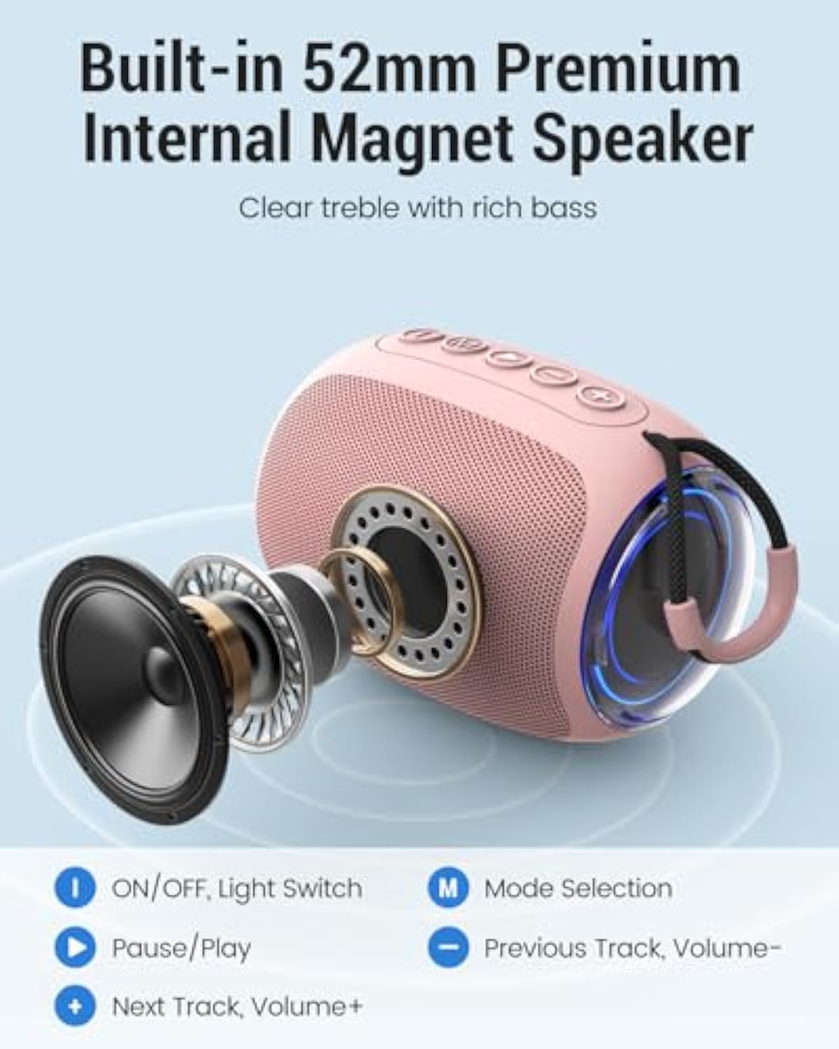 XZL Portable Bluetooth Speaker