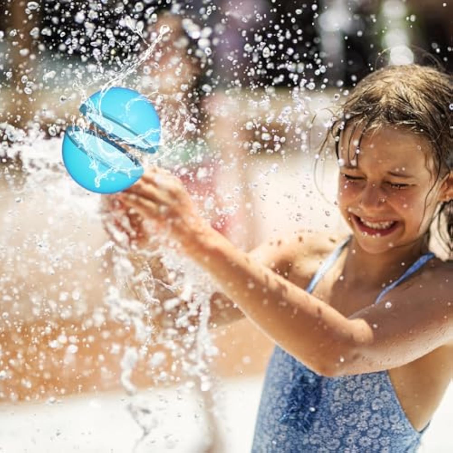 Reusable Water Balloons For Kids - Summer Pool Party Game Water Ball (11)